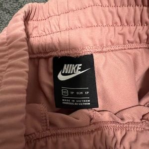 Nike pink rainbow sweatpants